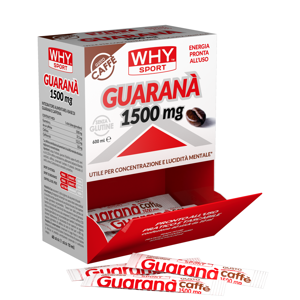 Why Sport Guarana' 1500mg 1 Bustina 10ml