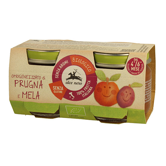 OMOGENEIZZATO PRUGNA MELA2X80G