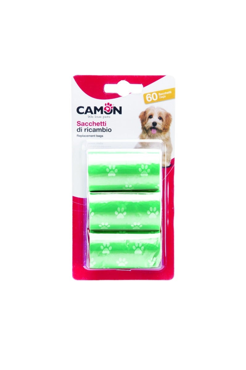 Camon Sacchetti Igienici Colorati 3x20 Pezzi