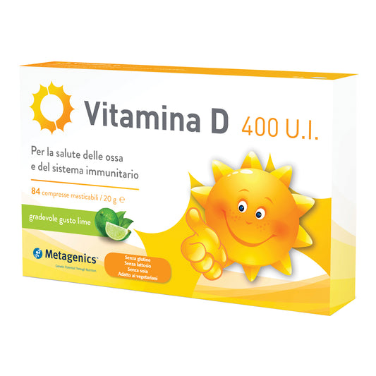 VITAMINA D 400 UI 84CPR