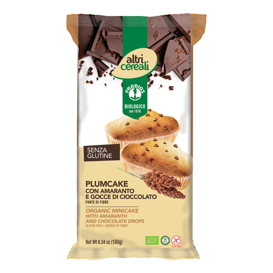 ALTRICEREALI Plumcake Amaranto Gtt Cioccolata 180g