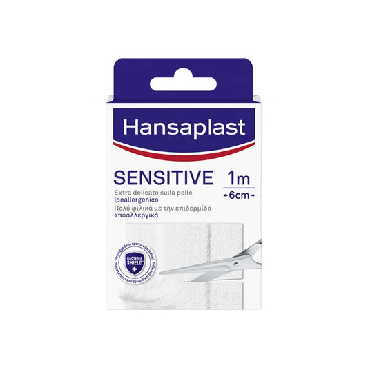 Hansaplast Cerotti Sensitive Delicati Pelli Sensibili 1mx6cm 1 Striscia