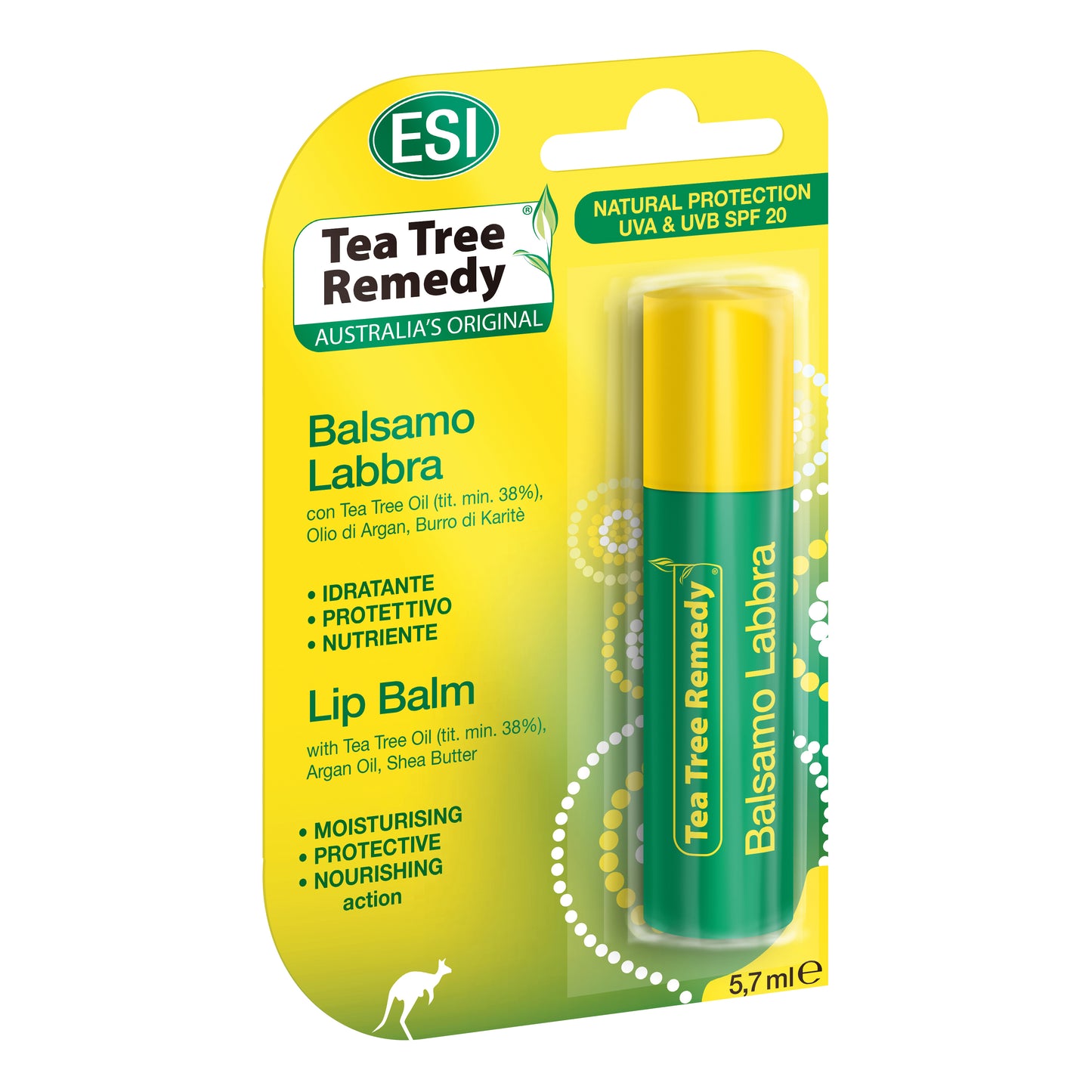 TEA TREE REMEDY LABBRA SPF20 ESI