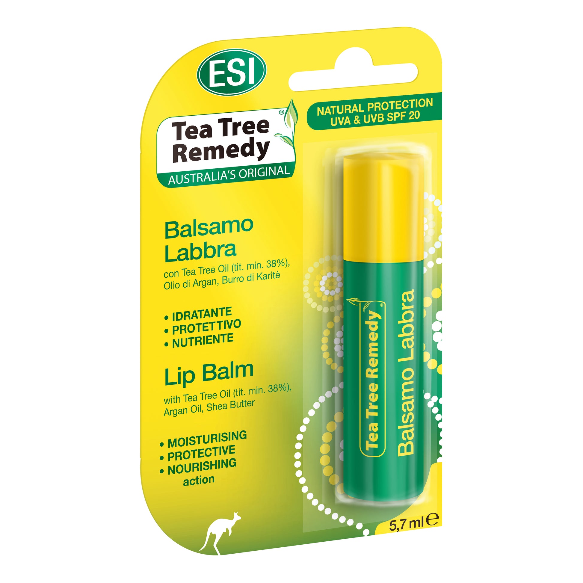 TEA TREE REMEDY LABBRA SPF20 ESI