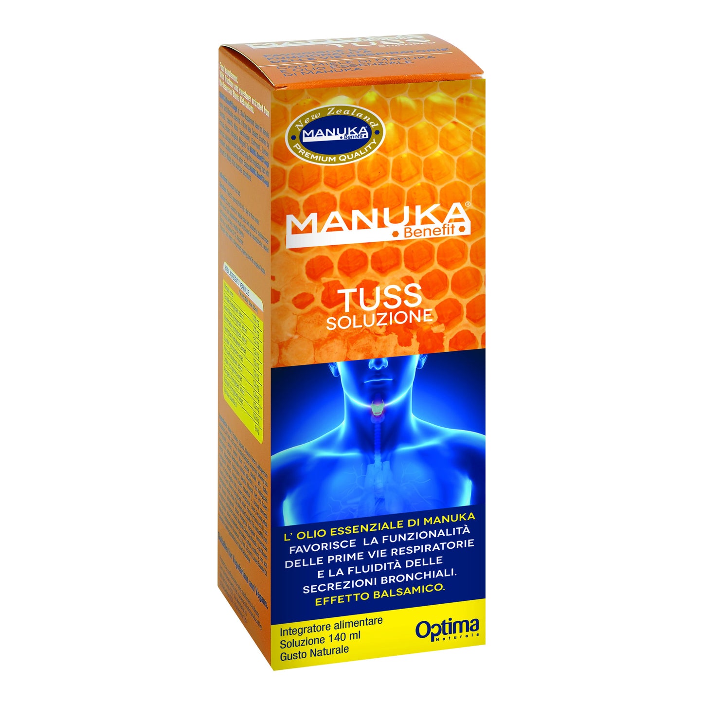 MANUKA BENEFIT TUSS SOLUZ140ML