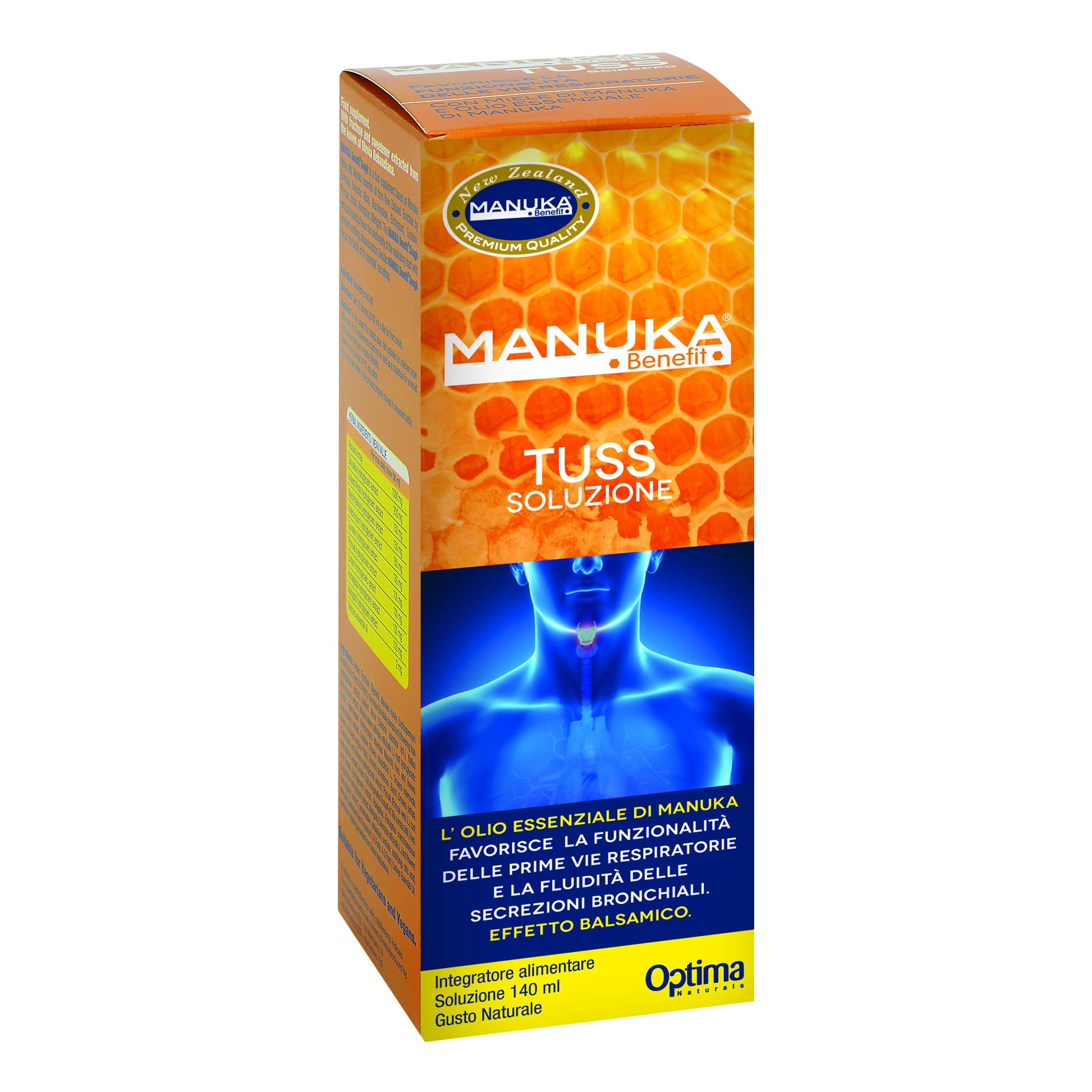 MANUKA BENEFIT TUSS SOLUZ140ML