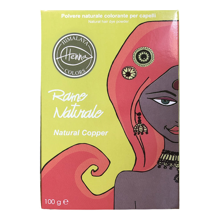 Tinta Rame Himalaya Henna Colors Tinta Capelli Rame Naturale 100g | FarmaHome