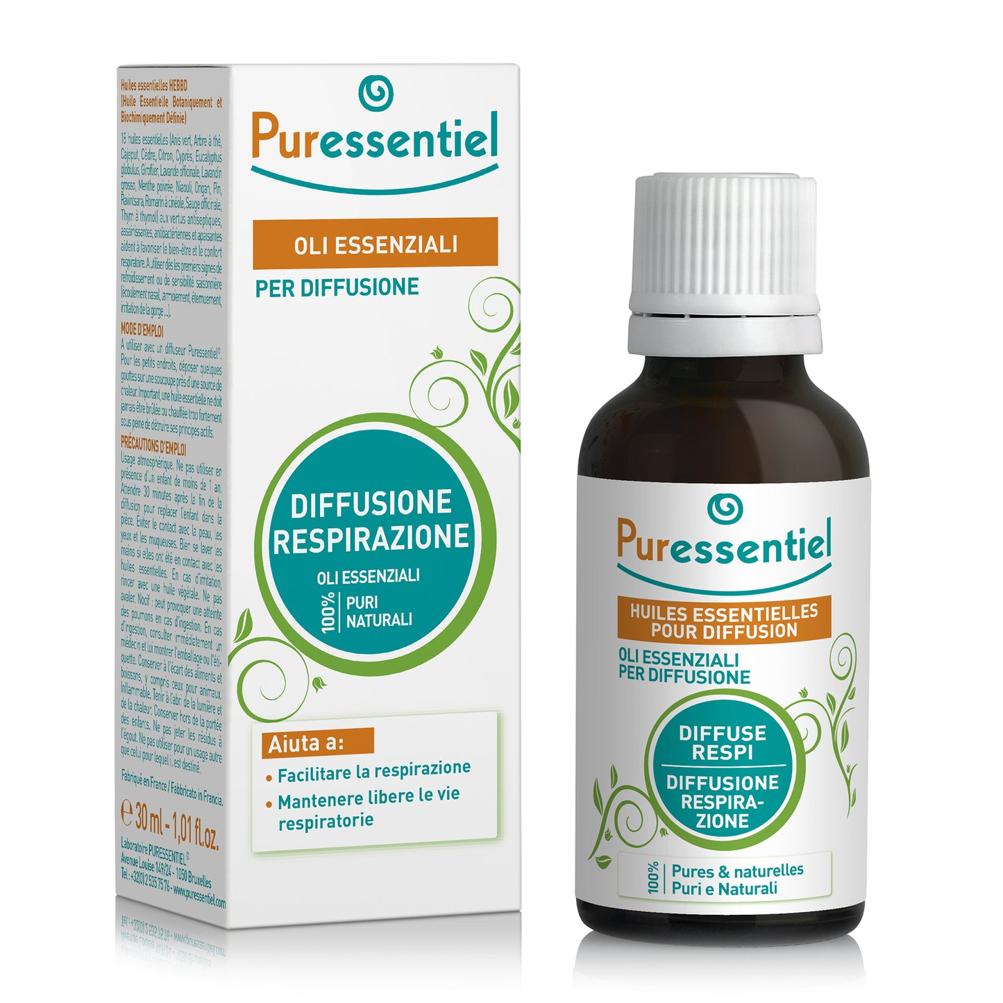 PURESSENTIEL MISCELA RESPIRO 30M
