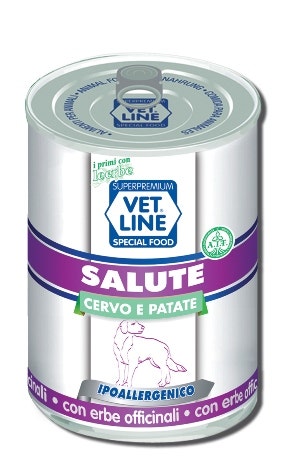 Vet Line Salute Per Cane Cervo E Patate 400g