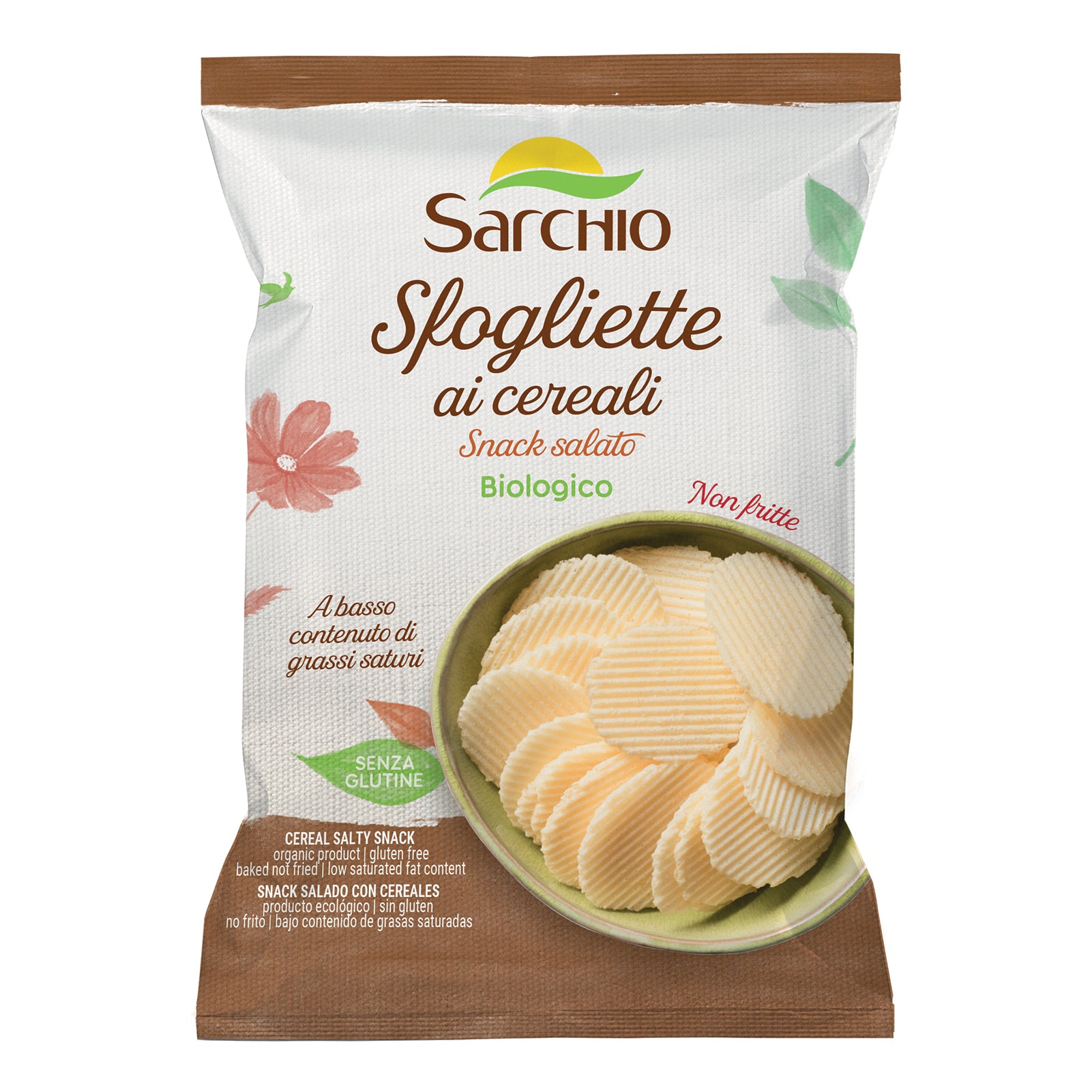 SARCHIO Sflogliette Cereali 55g
