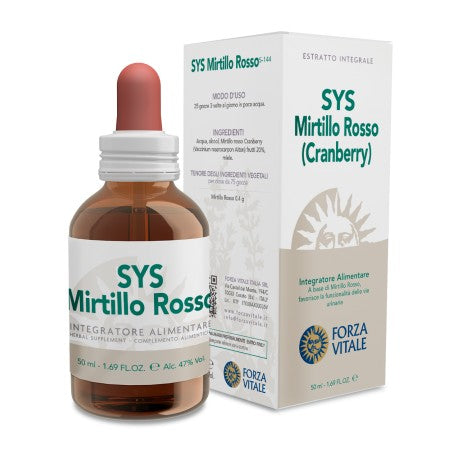 SYS MIRTILLO ROSSO GOCCE 50ML