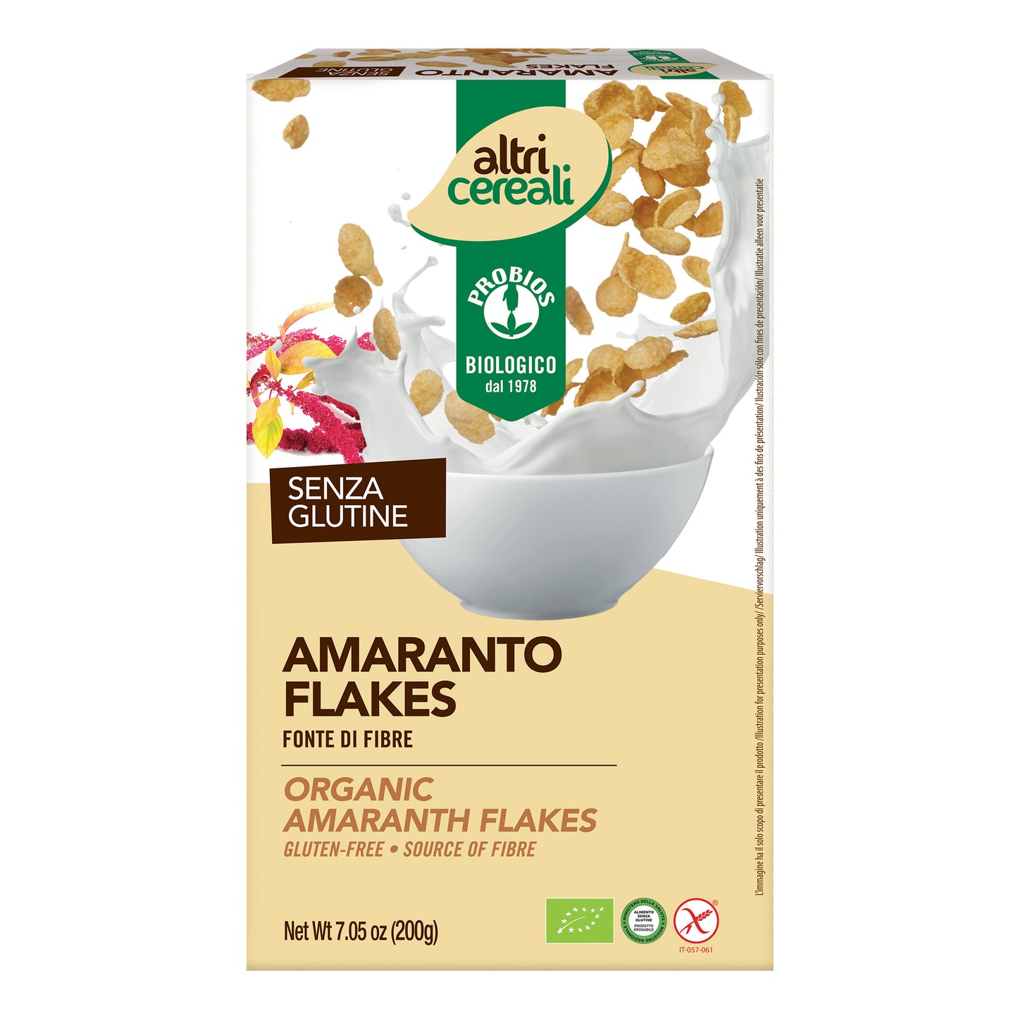 ALTRICEREALI Amaranto Flakes 200g