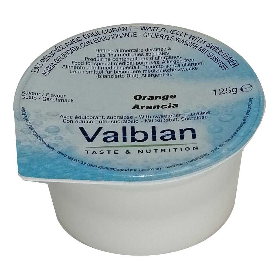 VALBLAN Eau Gel Edulc.Arancia 4x125g