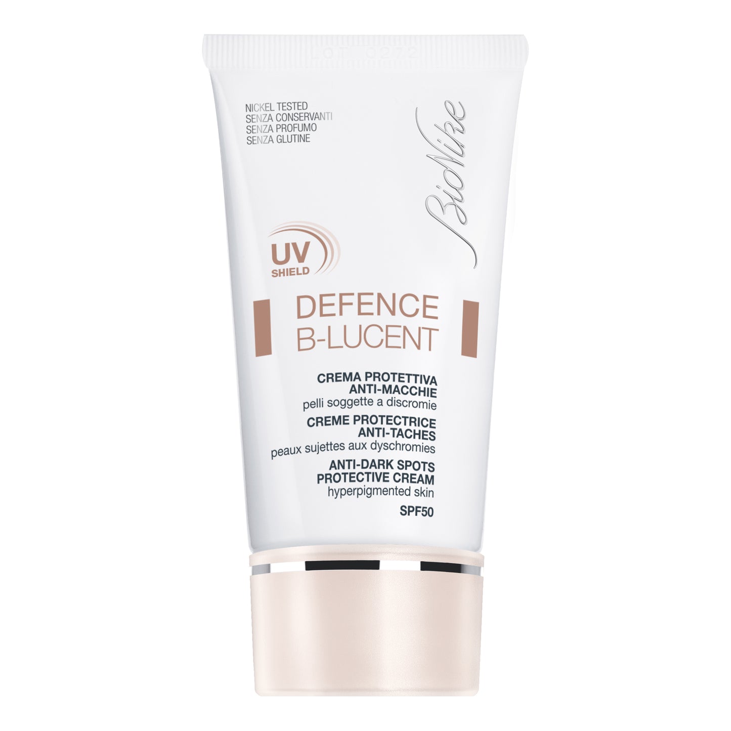 DEFENCE B-LUCENT CREMA PROTETTIVA ANTI MACCHIE SPF50