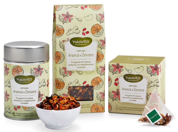 Ricarica Infuso Arancia Zenzero 100g