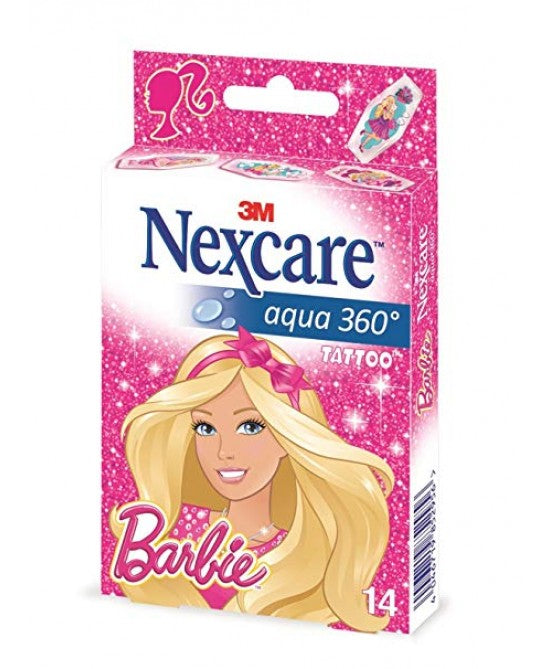 CEROTTO NEXCARE BARBIE TATTOO 14 PEZZI