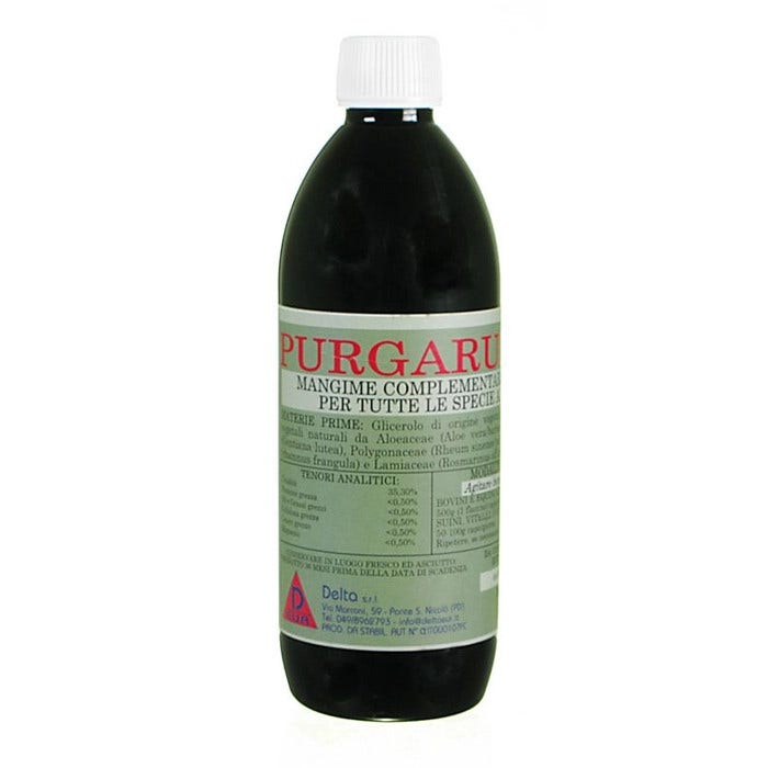 Purgarumex Mangime Complementare Liquido Purgante Per Tutti Gli Animali 500 g