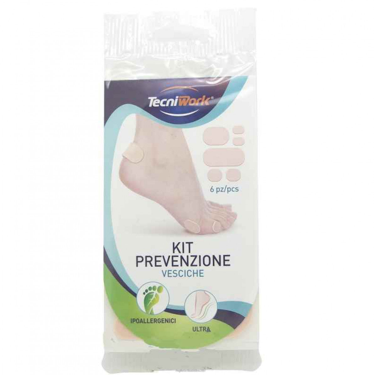 TECNIWORK KIT PREVENZIONE VESCICHE 6 PEZZI