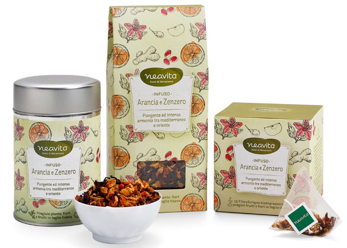 Neavita Filtroscrigno Arancia Zenzero 15 Filtri
