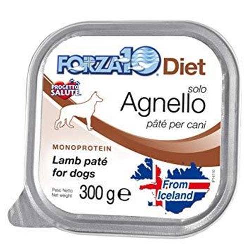 Forza10 Diet Iceland Alimento Umido Agnello Per Cani Vaschetta 300g