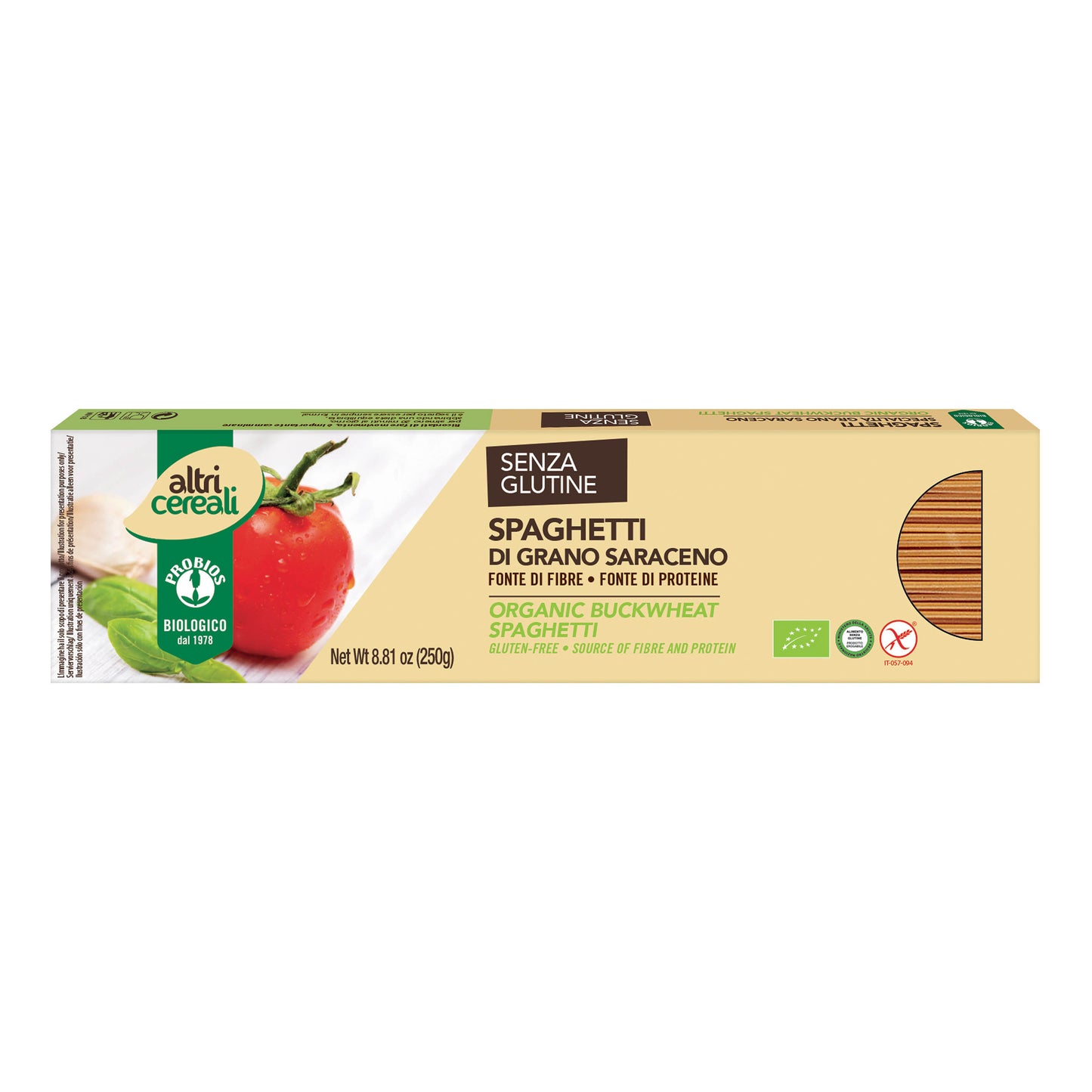 ALTRICEREALI Pasta Spaghetti Grano Saraceno 250g