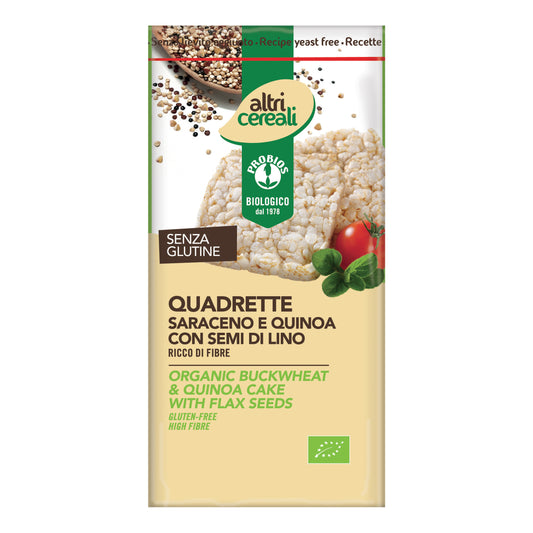 ALTRICEREALI Gallette Quadrette Saraceno Quinoa 130g