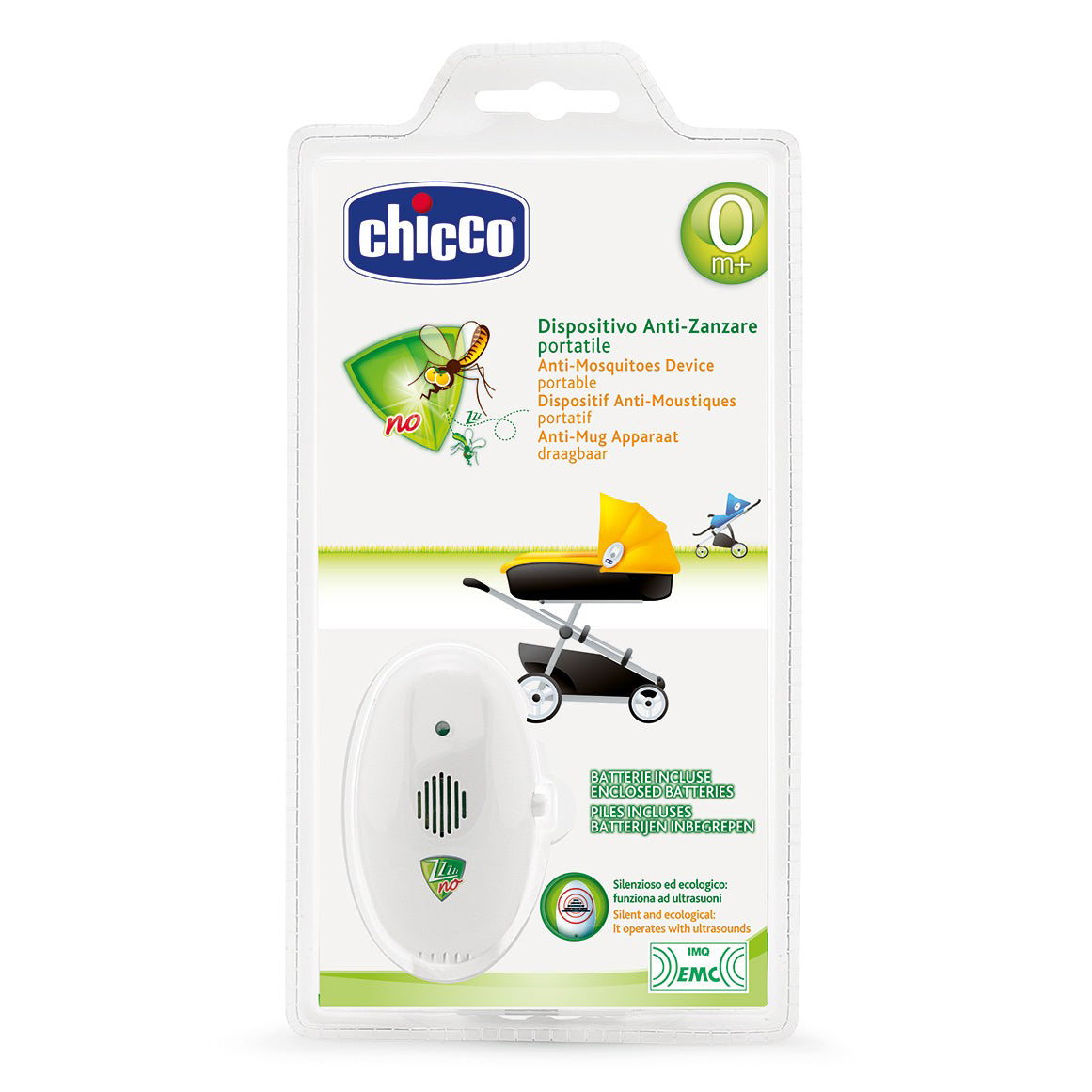 CHICCO ANTIZANZARA ULTRASUONI PORTATILE