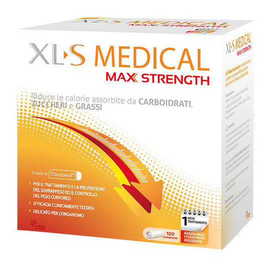 XLS MEDICAL MAX STRENGHT 120CPR