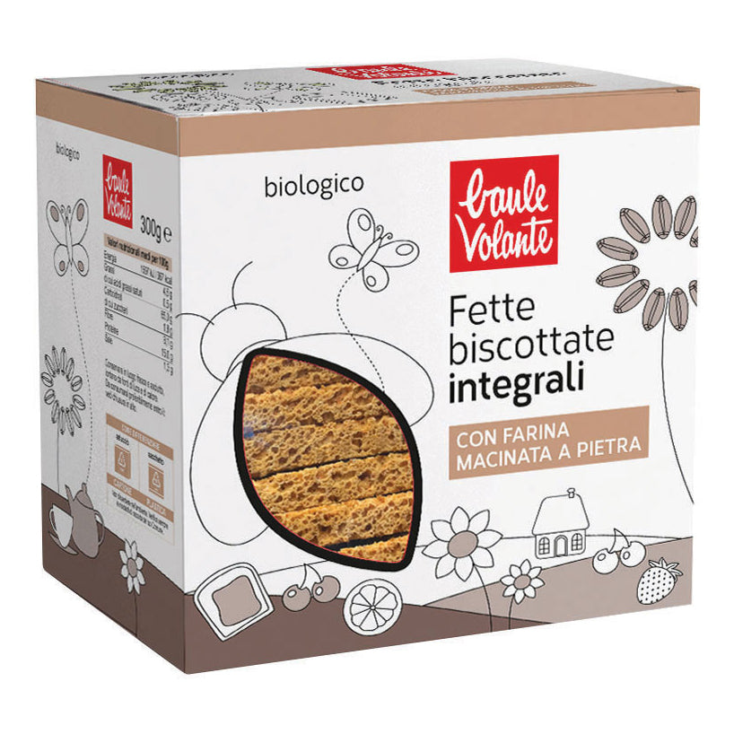 BAULE VOLANTE Fette Biscottate Integrali 300g