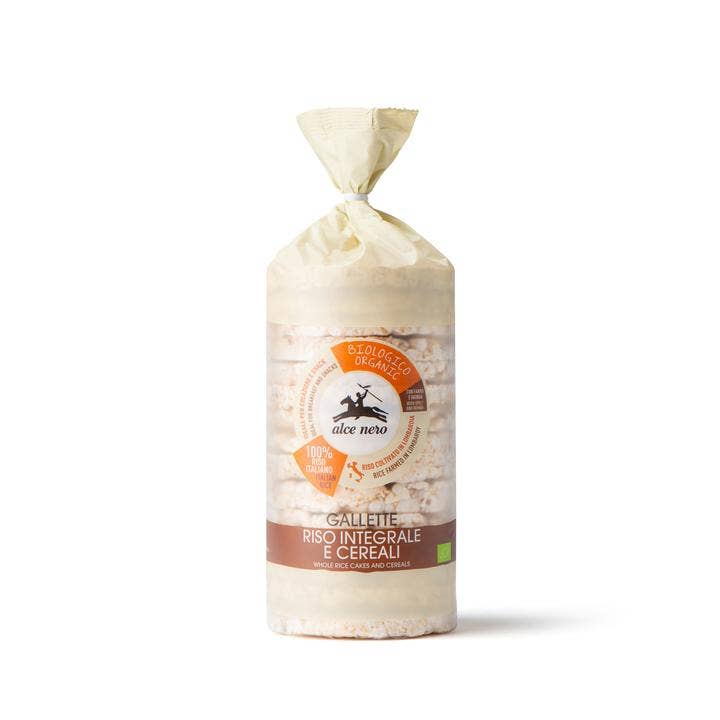 Alce Nero Gallette Di Riso Integrale E Cereale Bio 100g