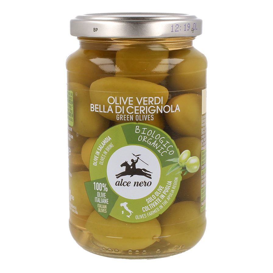 ALCE NERO Olive in Salamoia Bio 350g