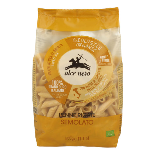Alce Nero Penne Rigate Di Semolato Di Grano Duro Bio 500g