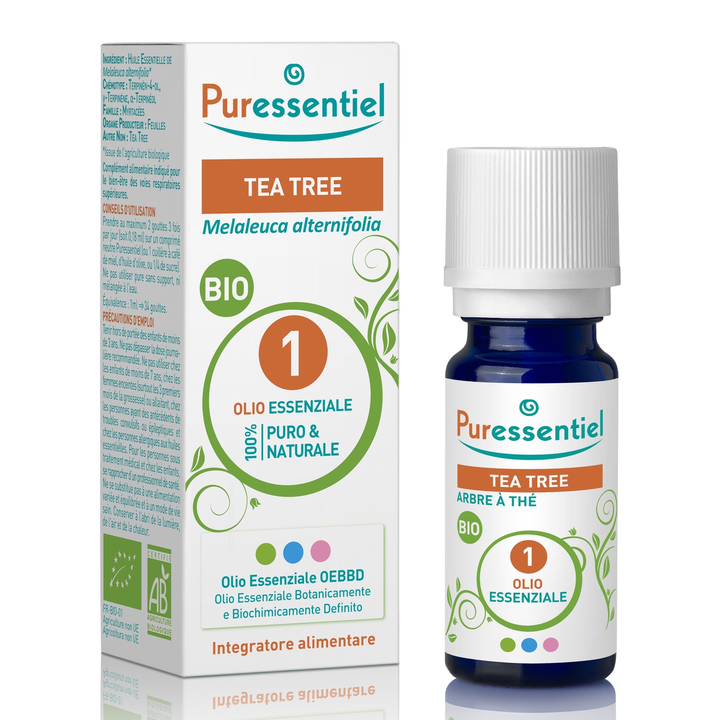 PURESSENTIEL OLIO ESS TEA TREE