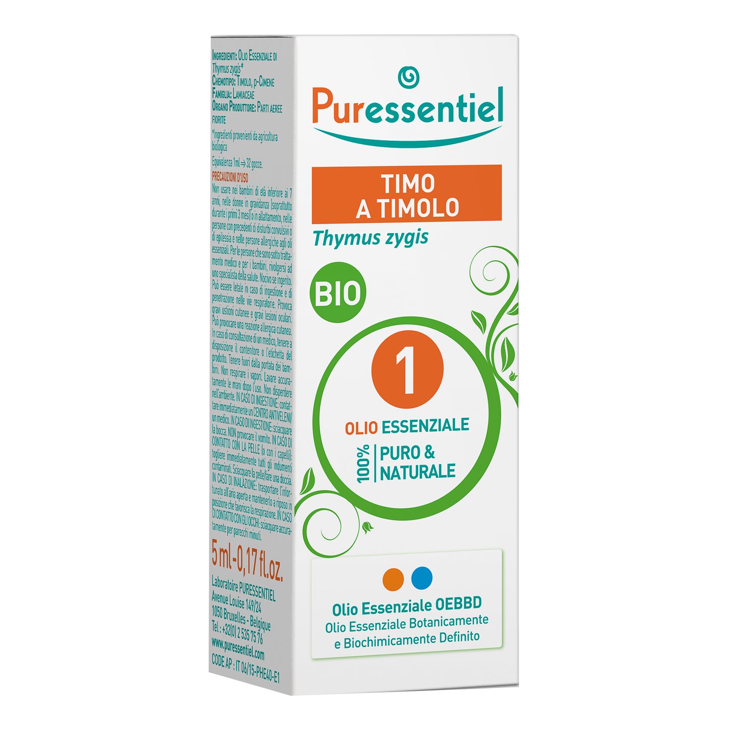 OLIO ESS TIMO TIMOLO BIO