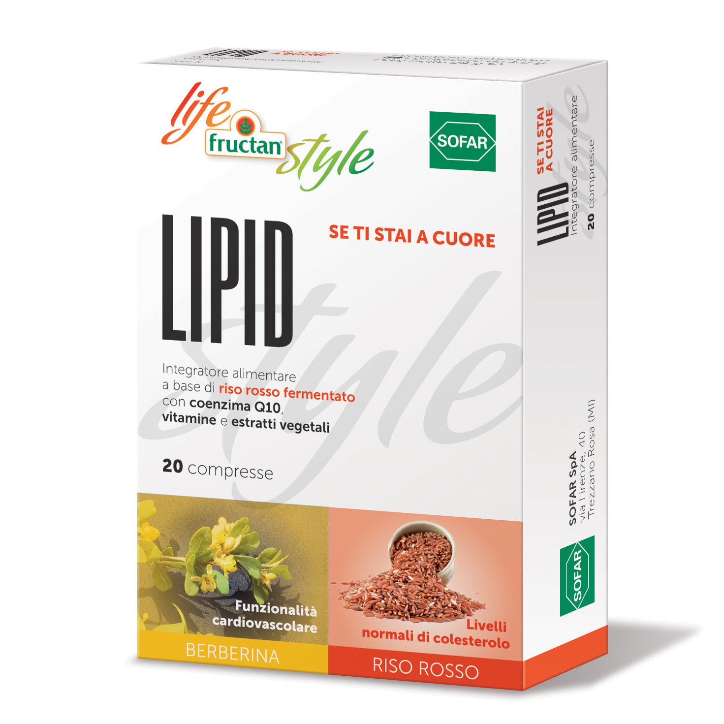 FRUCTAN LIPID 20CPR