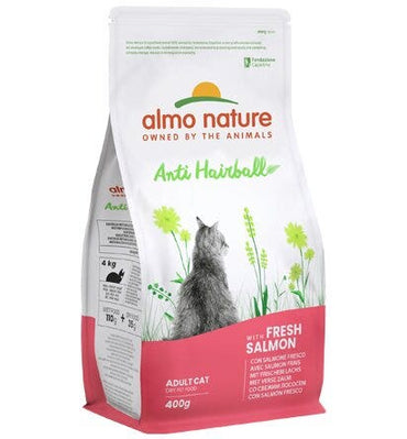 Almo Nature Anti Hariball Crocchette Salmone Fresco Per Gatti Adulti 400g
