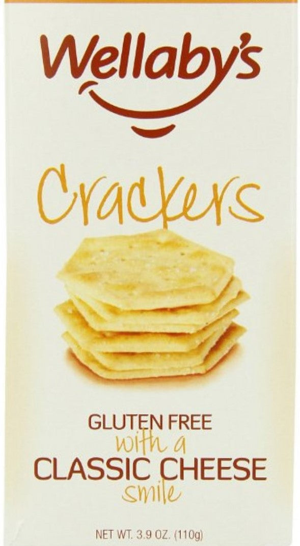WELLABY'S CRACKERS CLASSIC CHEESE 100 GRAMMI