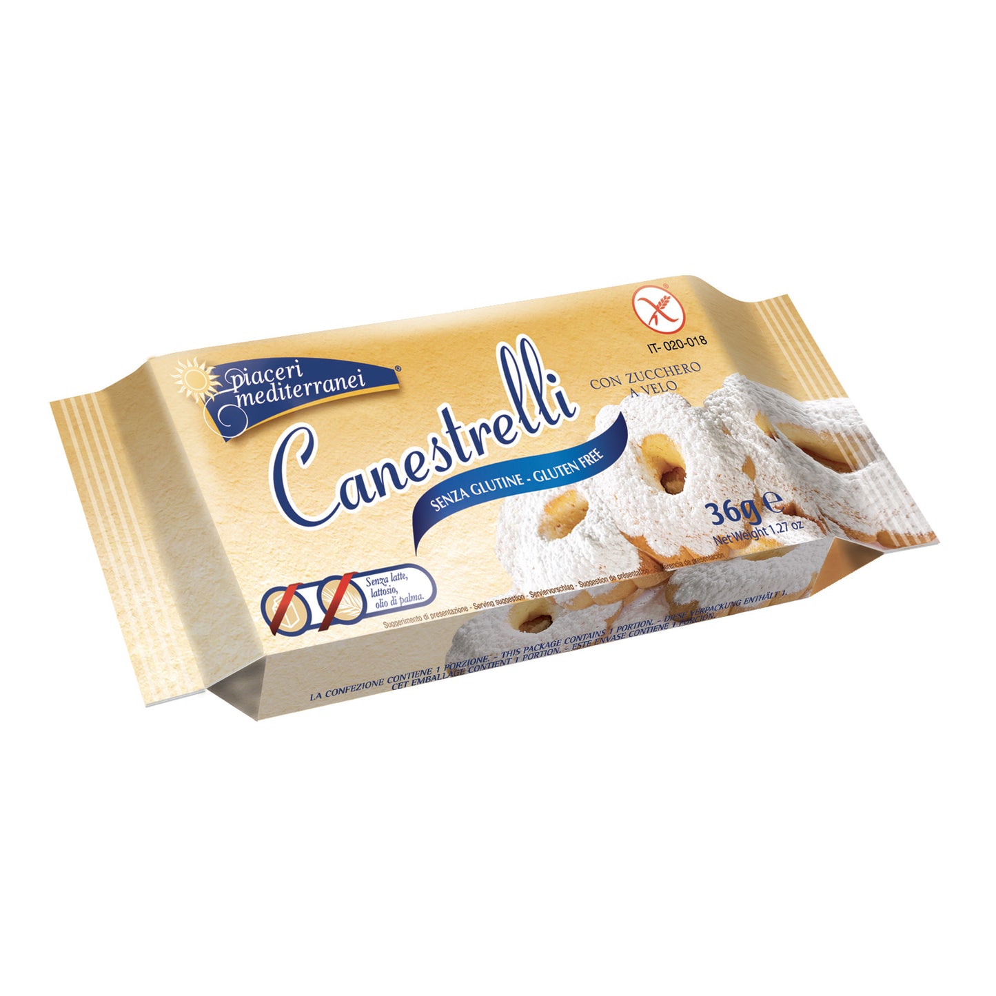 PIACERI MEDITERRANEI Canestrelli  36g