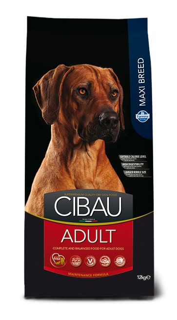 Cibau Adult Cibo Secco Per Cani Adulti Taglia Grande Sacco 12kg