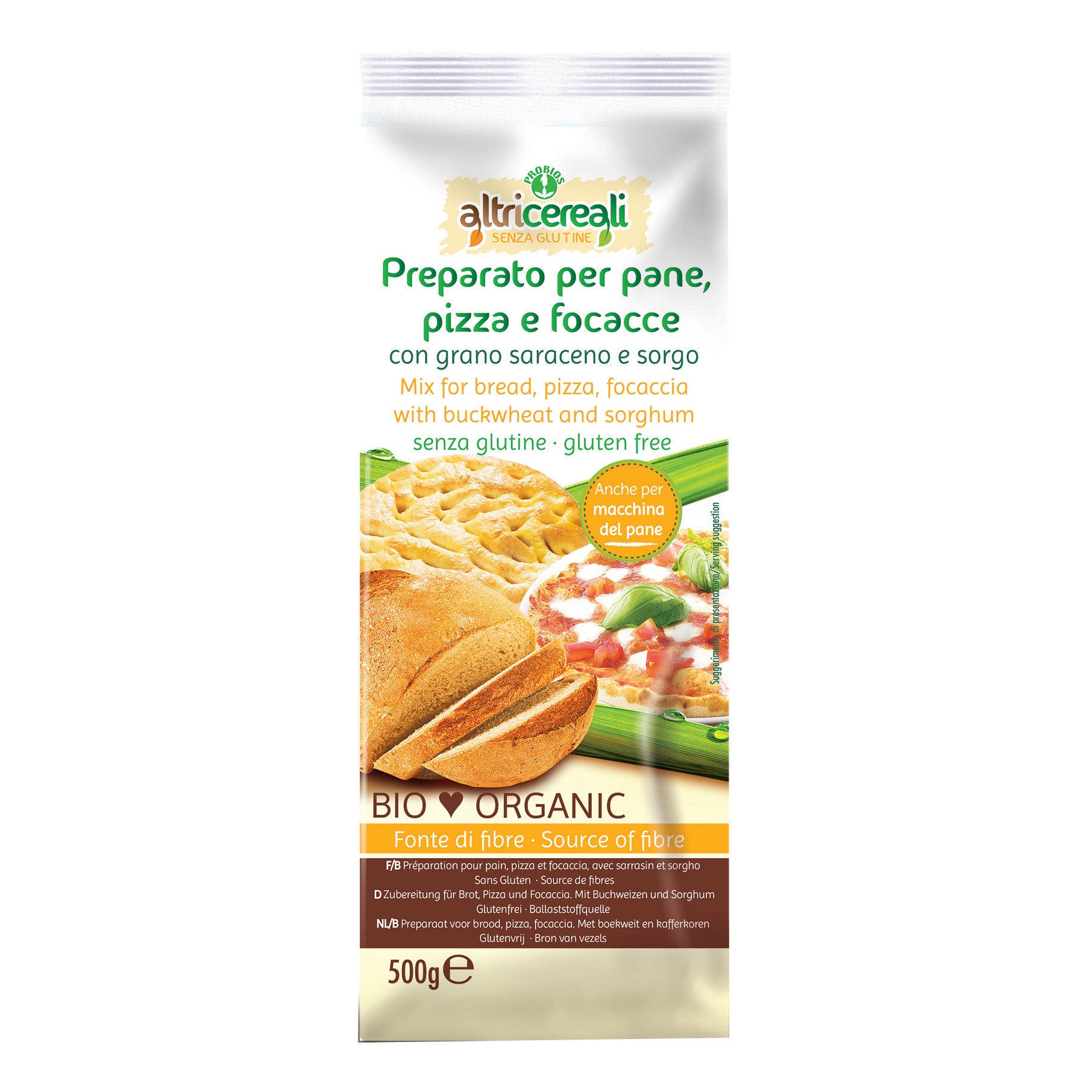 ALTRICEREALI Preparato Pane Pizza 500g