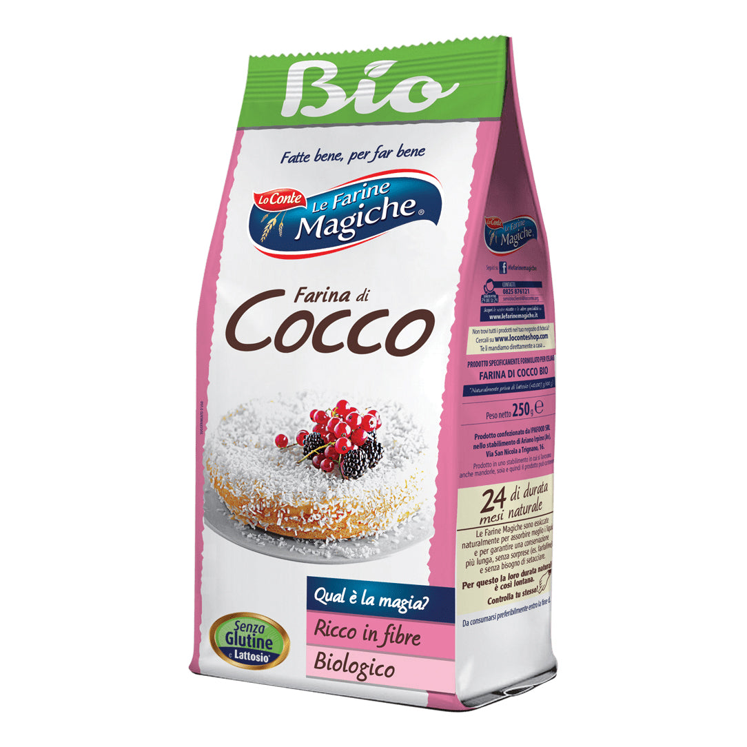 FARINE MAGICHE Farina Cocco Grattugiato 250g