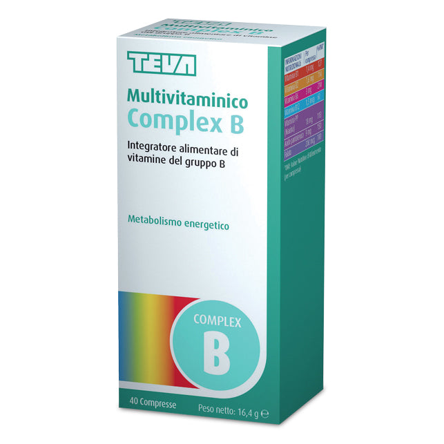 MULTIVITAMINICO COMP B 40CPR TEV