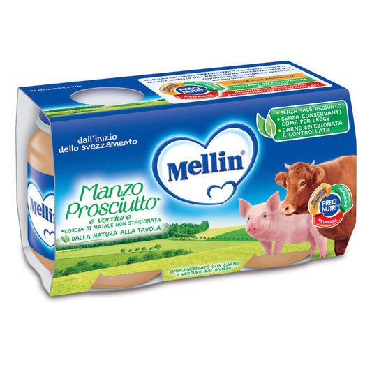 MELLIN-OMO.MANZ PROS/VERD 2X120G