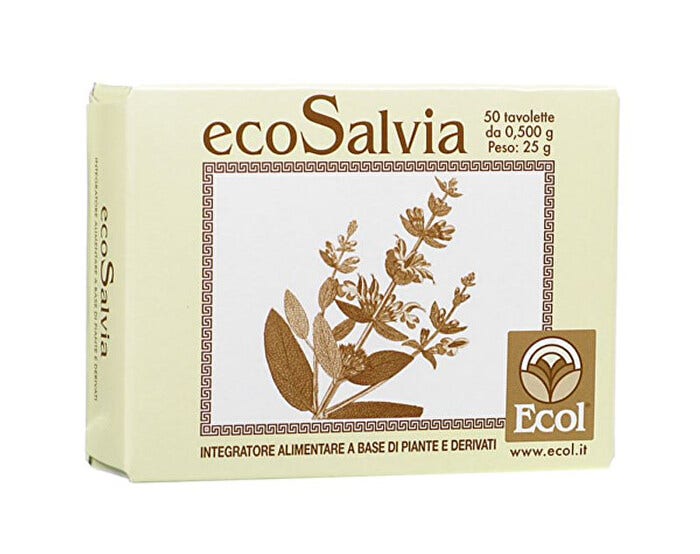 Ecol EcoSalvia 50 Tavolette