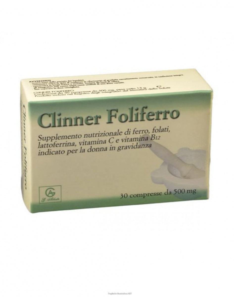 CLINNER-FOLIFERRO 30CPR