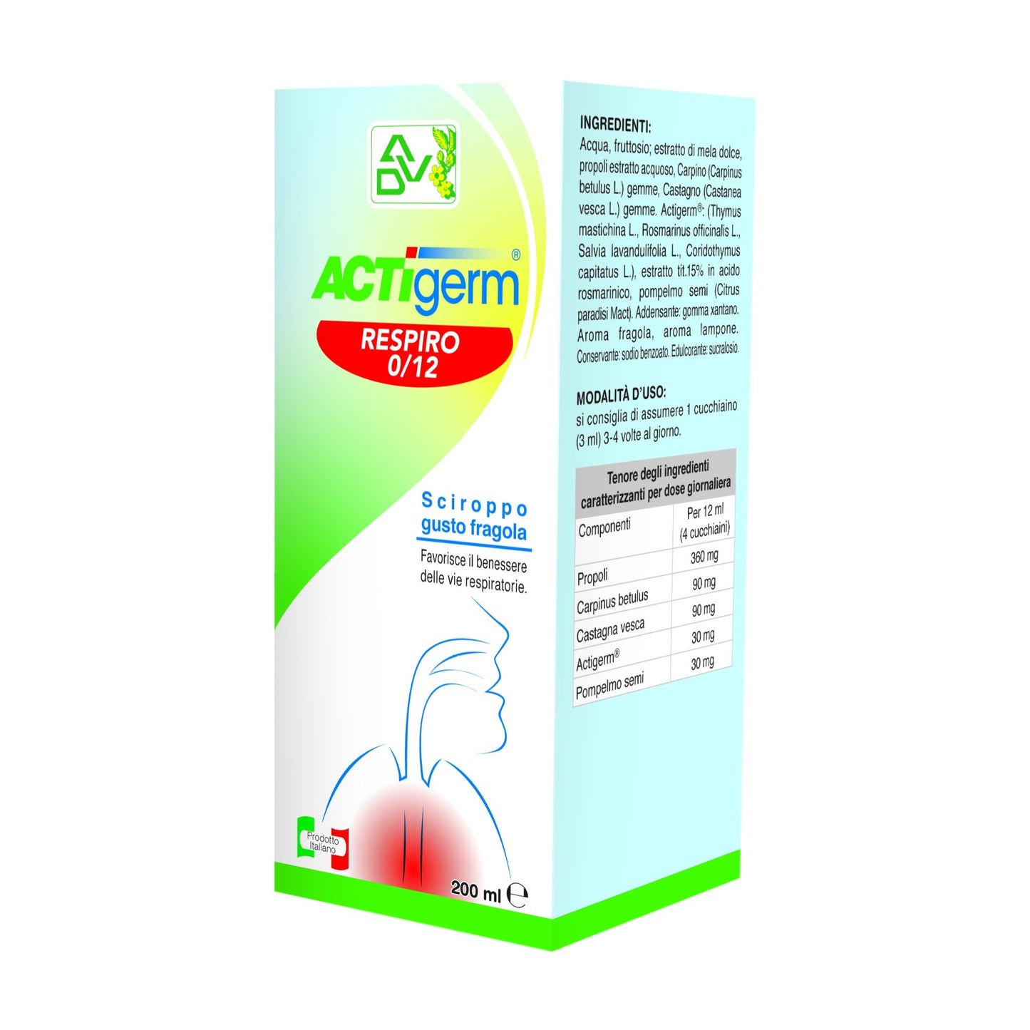 ACTIGERM RESPIRO 012 200ML