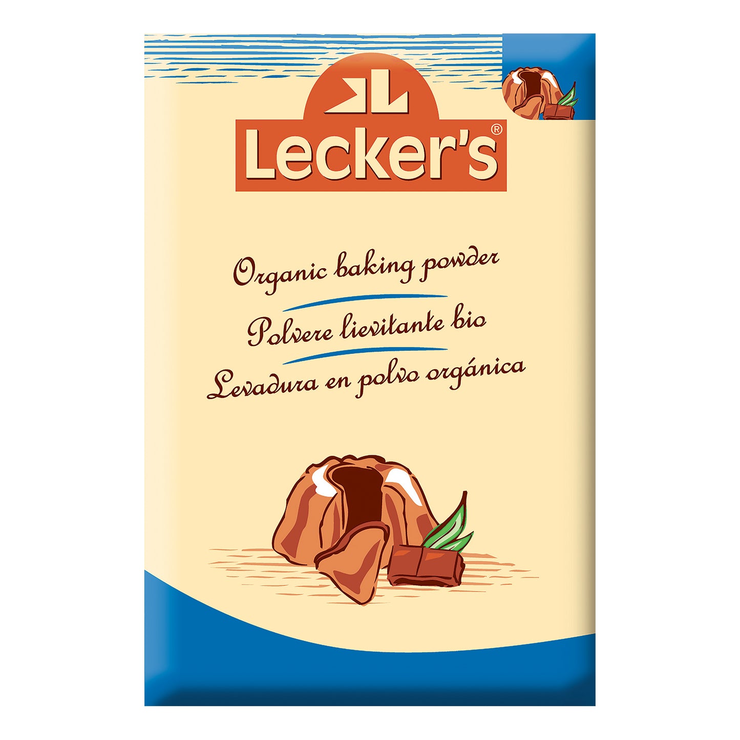LECKER'S Polv.Lievitante Bio 4x21g
