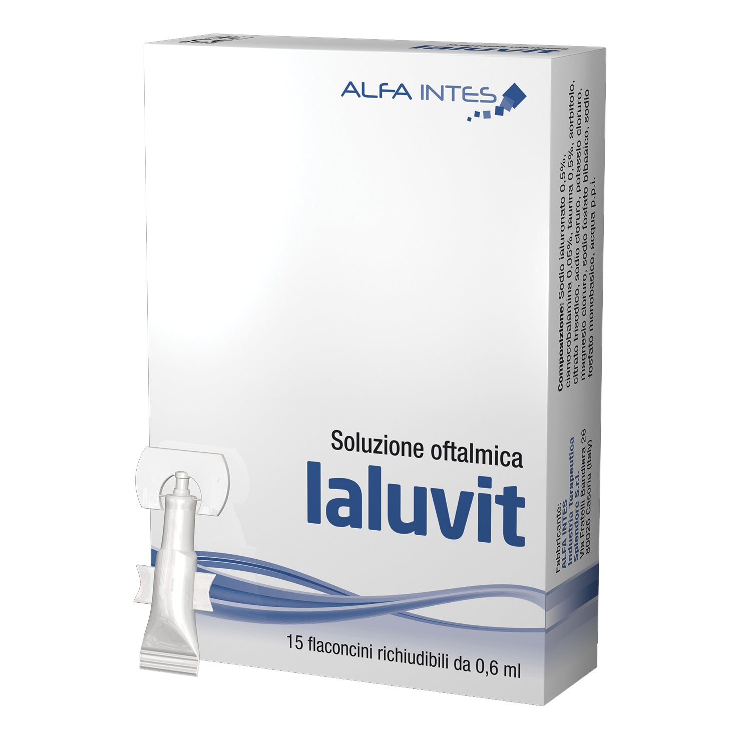 IALUVIT SOLUZIONE OFTALMICA 15 FLACONCINI 0.6 ML