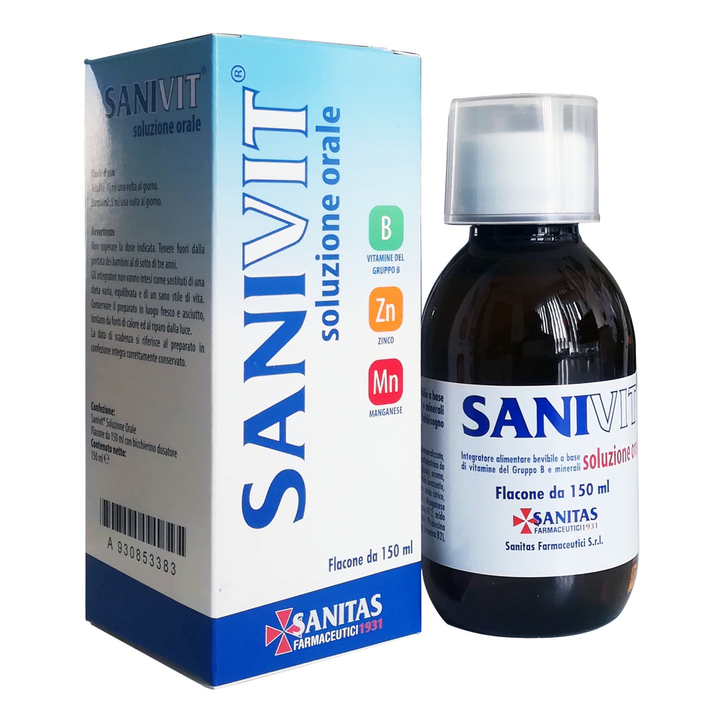 SANIVIT SCIROPPO 150ML