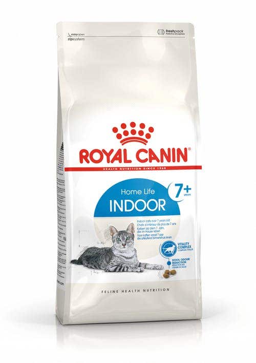 Royal Canin Feline Home Life Indoor 7+ Anni Crocchette Per Gatti Senior Sacco 1,5kg